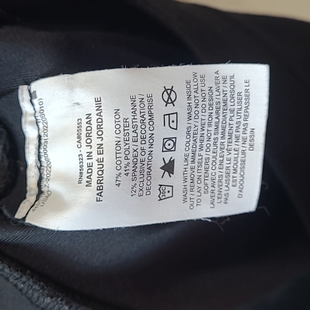 Nike  Black and White Leggings Size Xs - Picture 6 of 6
